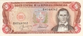 Dominican Republic 5 Pesos, 1987